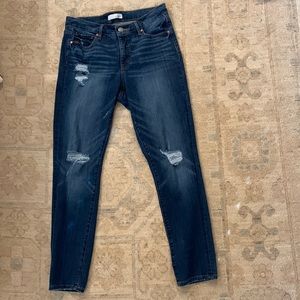 Loft curvy skinny jeans